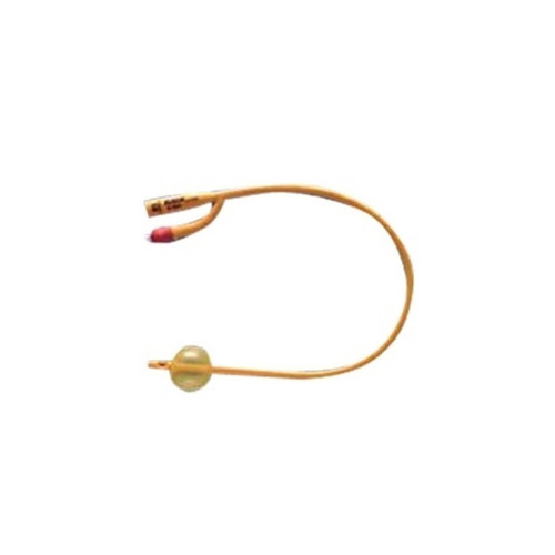 FORSURE Urinary Balloon Catheter Silicone Coated Latex 2-Way 16FR