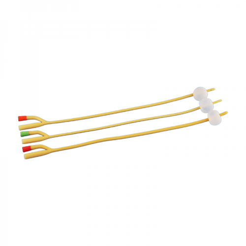 FORSURE Urinary Balloon Catheter Silicone Coated Latex 2-Way 20FR
