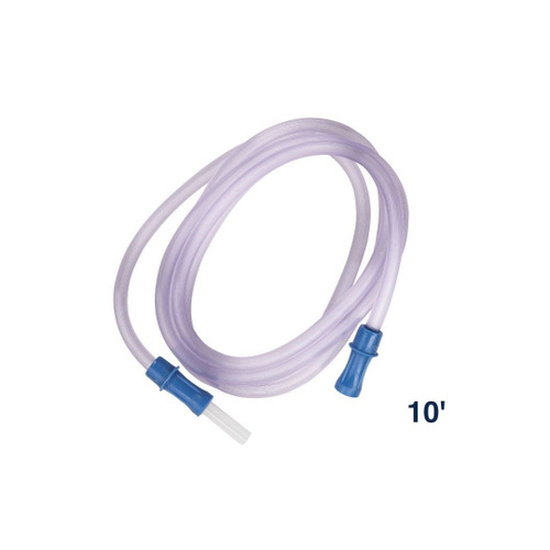 FORSURE Suction Connecting Tubing Non Conductive 1/4" I.D. 10' Long