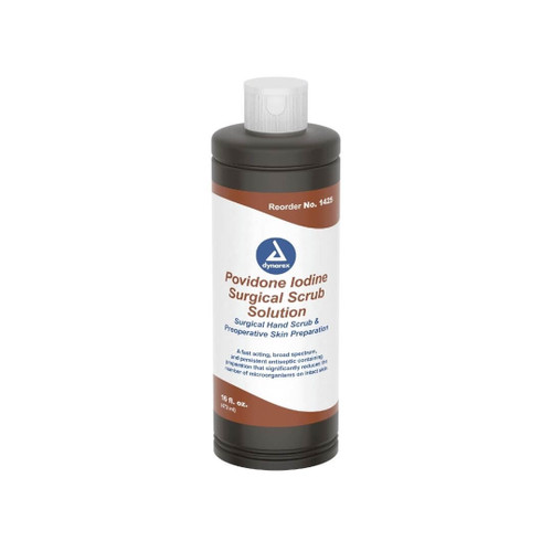 DYNAREX Povidone Iodine USP 7.5% Scrub Solution 16oz