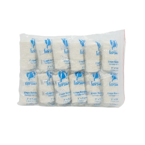 FORSURE  Bandages, Crepe B.P. 3" X 4.5M