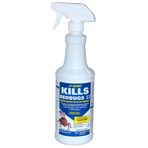 JT EATON Kills Bedbugs II  Water Based Kills on Contact One Quart