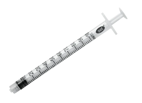 SET Inject 1 ml Insulin Syringe with 31G x 5/16” needle