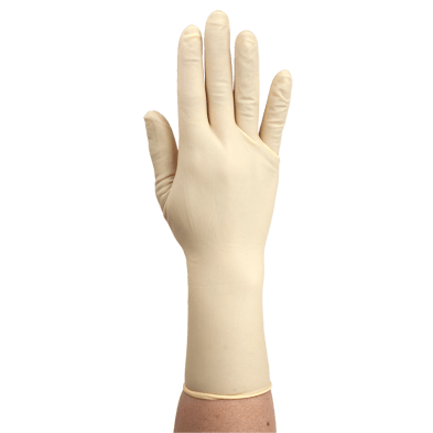 Sterile Latex Surgical Gloves, Size 7.5, Powder-Free