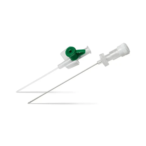 SET IV Cannula 18G With Wings & Port