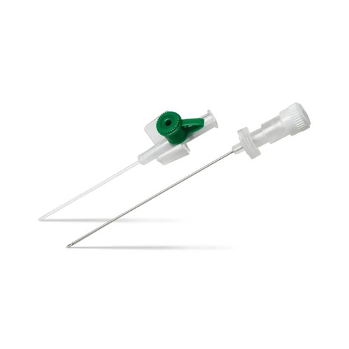 SET IV Cannula 18G With Wings & Port