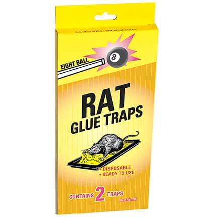 JT EATON 8-Ball Rat & Mouse Glue Traps (2 Traps)