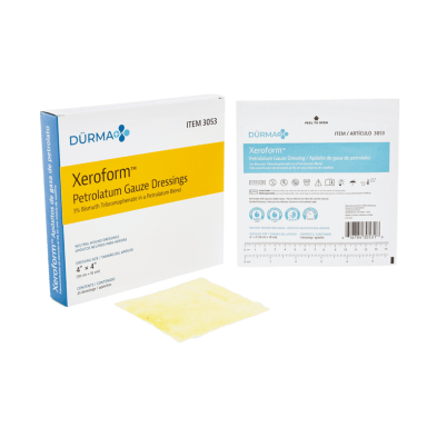 DYNAREX Xeroform Gauze Dressings 4"x4"