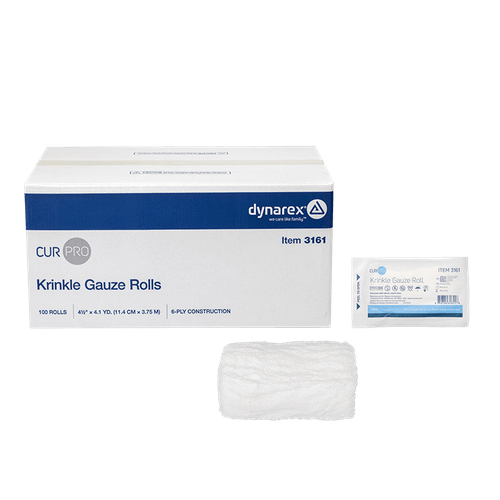 DYNAREX Krinkle Gauze Roll - Sterile 4.5" x 4.1 yd