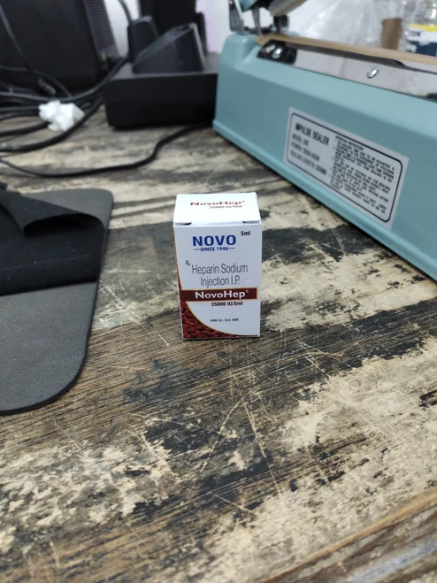 NOVOHEP Heparin injection 25000 iu/5ml