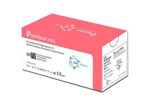 PREMISUT PGCL DS24 5/0 75CM UNDYED