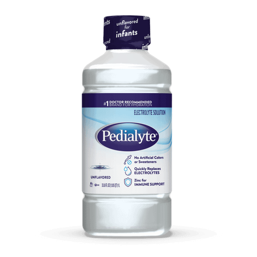 ABBOTT PEDIALYTE Electrolyte Solution Unflavored 1.1QT