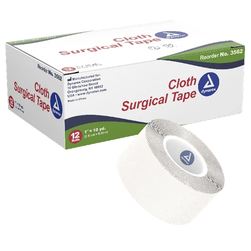 DYNAREX Cloth Surgical Tape 1"x10yds