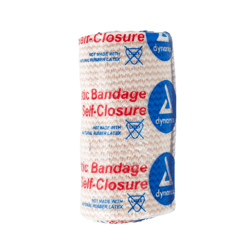 DYNAREX Elastic Bandage with Self-Closure, 4" x 5yds