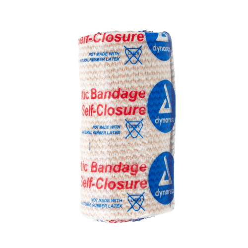 DYNAREX Elastic Bandage with Self-Closure, 4" x 5yds