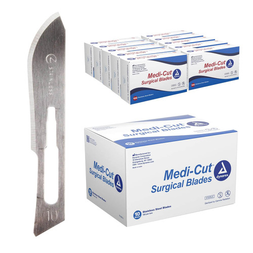 DYNAREX Medi-Cut Sterile Surgical Blades #10