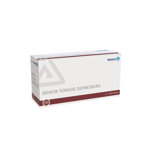 DYNAREX Senior Tongue Depressors Sterile 6"