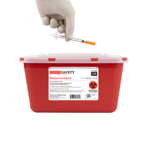 DYNAREX Sharps Containers 1 GAL