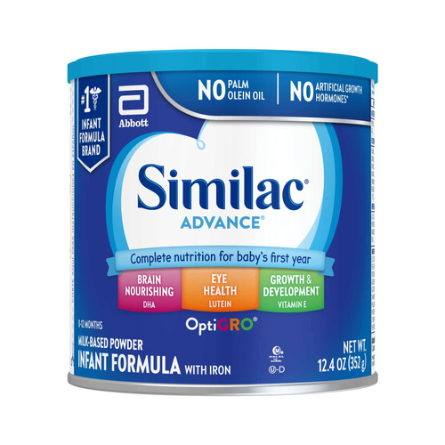 ABBOTT SIMILAC Advance Milk Based Powder with Iron 12.4oz 352g