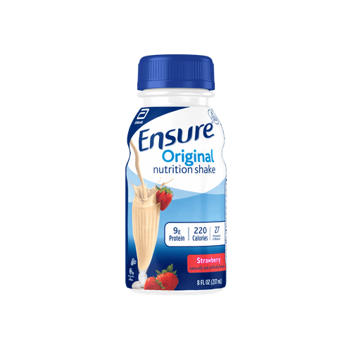 ABBOTT ENSURE Original Nutrition Shake Strawberry 8oz 237ml