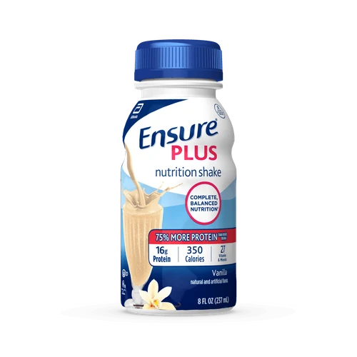 ABBOTT ENSURE Plus Nutrition Shake Vanilla 8oz 237ml