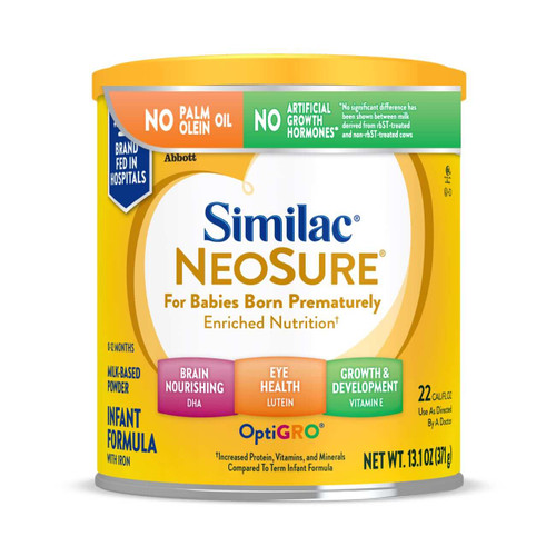 ABBOTT SIMILAC NeoSure Milk Based Powder with Iron 13.1oz 371g
