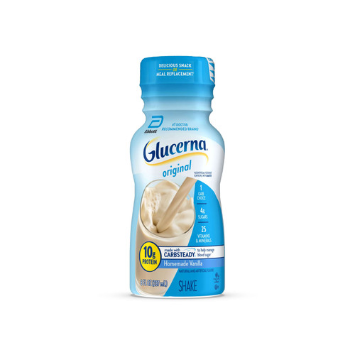 ABBOTT GLUCERNA Shake Homemade Vanilla 8oz 237ml