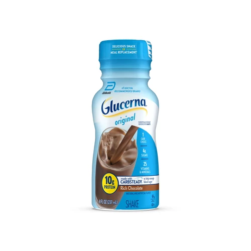 ABBOTT GLUCERNA Shake Rich Chocolate 8oz 237ml