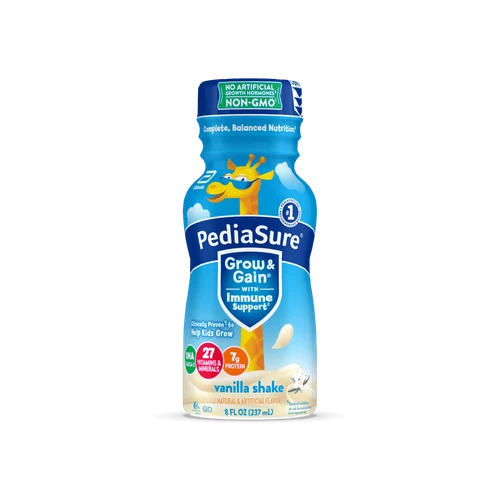 ABBOTT PEDIASURE Grow & Gain Vanilla Shake 8oz 237ml