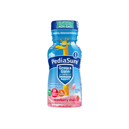 ABBOTT PEDIASURE Grow & Gain Strawberry Shake 8oz 237ml
