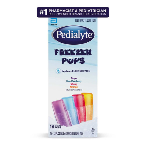 ABBOTT PEDIALYTE Freezer Pop Electrolyte Solution 2.1oz