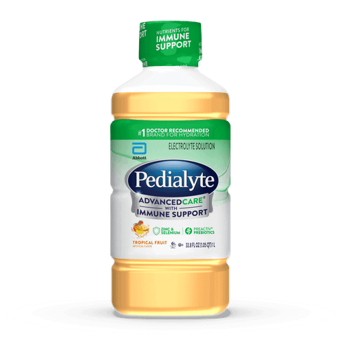 ABBOTT PEDIALYTE AdvancedCare Tropical Fruit 33.8 fl oz 1L