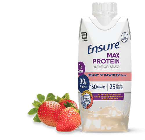 ABBOTT ENSURE Max Protein Nutrition Shake Creamy Strawberry 11oz