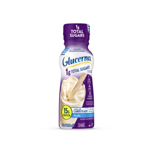 ABBOTT GLUCERNA 1G Total Sugar Vanilla 10oz