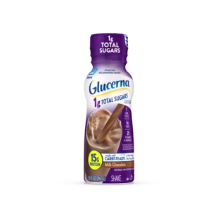 ABBOTT GLUCERNA 1G Total Sugar Chocolate 10oz