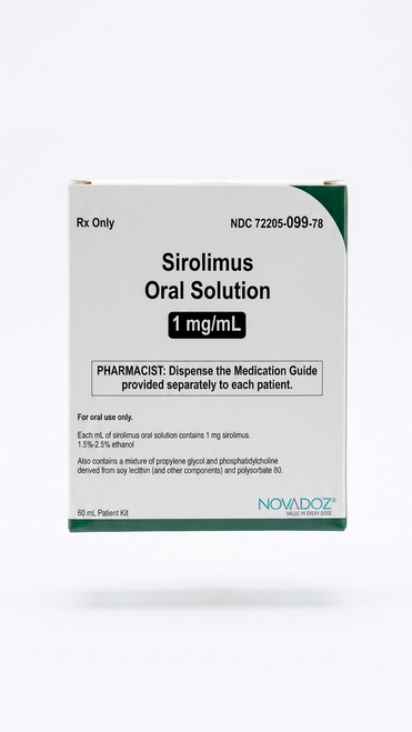 Sirolimus 1mg/mL Solution, 1 bottles 60 ml