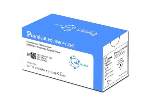 PREMISUT Polypropylene HR20 3/0 75CM BLUE