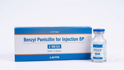 LAVITA penicillin g na.(benzyl) 5 mu inj.