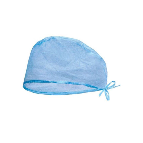 AGIL Surgeon Cap 1-ply with fixed Ties PP25g