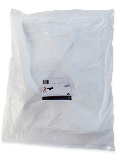 AGIL LDPE  White Aprons 70x110cm