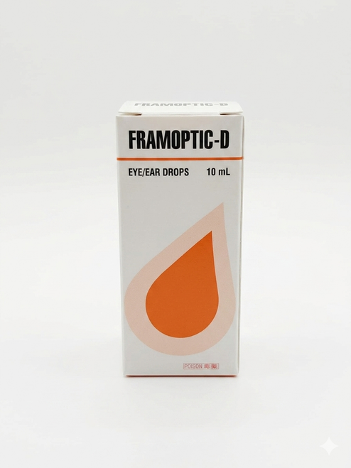 FRAMOPTIC D 0.5% Eye/Ear Drops 10ml TL