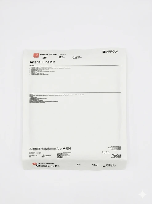TELEFLEX Arrow Arterial Line Kit 20 guage x 12cm