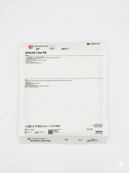 TELEFLEX Arrow Arterial Line Kit 20 guage x 12cm