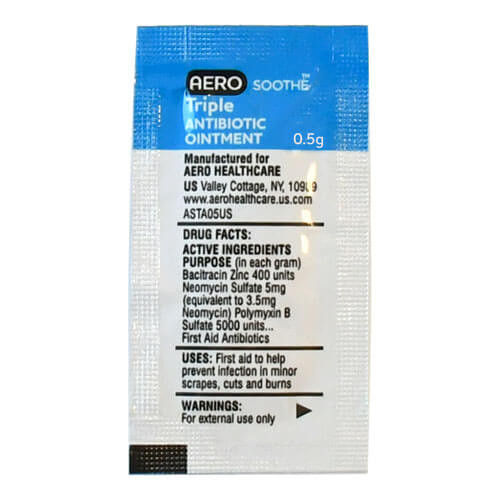 AEROSOOTHE Triple Antibiotics Packet .5g