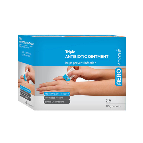 AEROSOOTHE Triple Antibiotic Ointment (0.5g) packets