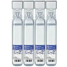 BRAUN Lidocaine 2% HCL Monohydrate Injections 400mg/20ml
