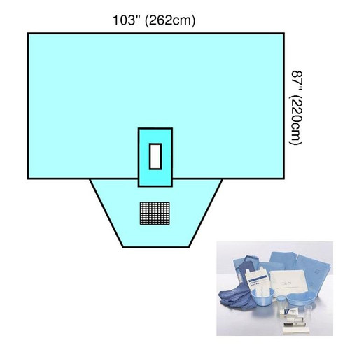 MEDLINE CHealth Cystoscopy Packs Convertors Tiburon