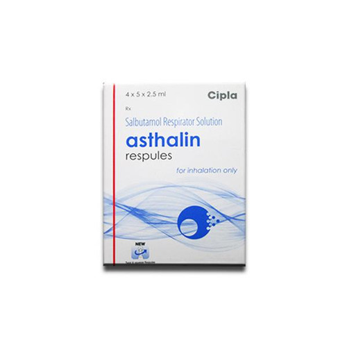 CIPLA Asthalin Salbutamol Respules 2.5ml