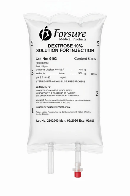 FORSURE Dextrose 10% in Water Inj. 500ml