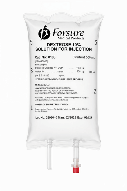 FORSURE Dextrose 10% in Water Inj. 500ml